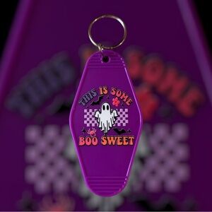 Halloween Hotel Keychain